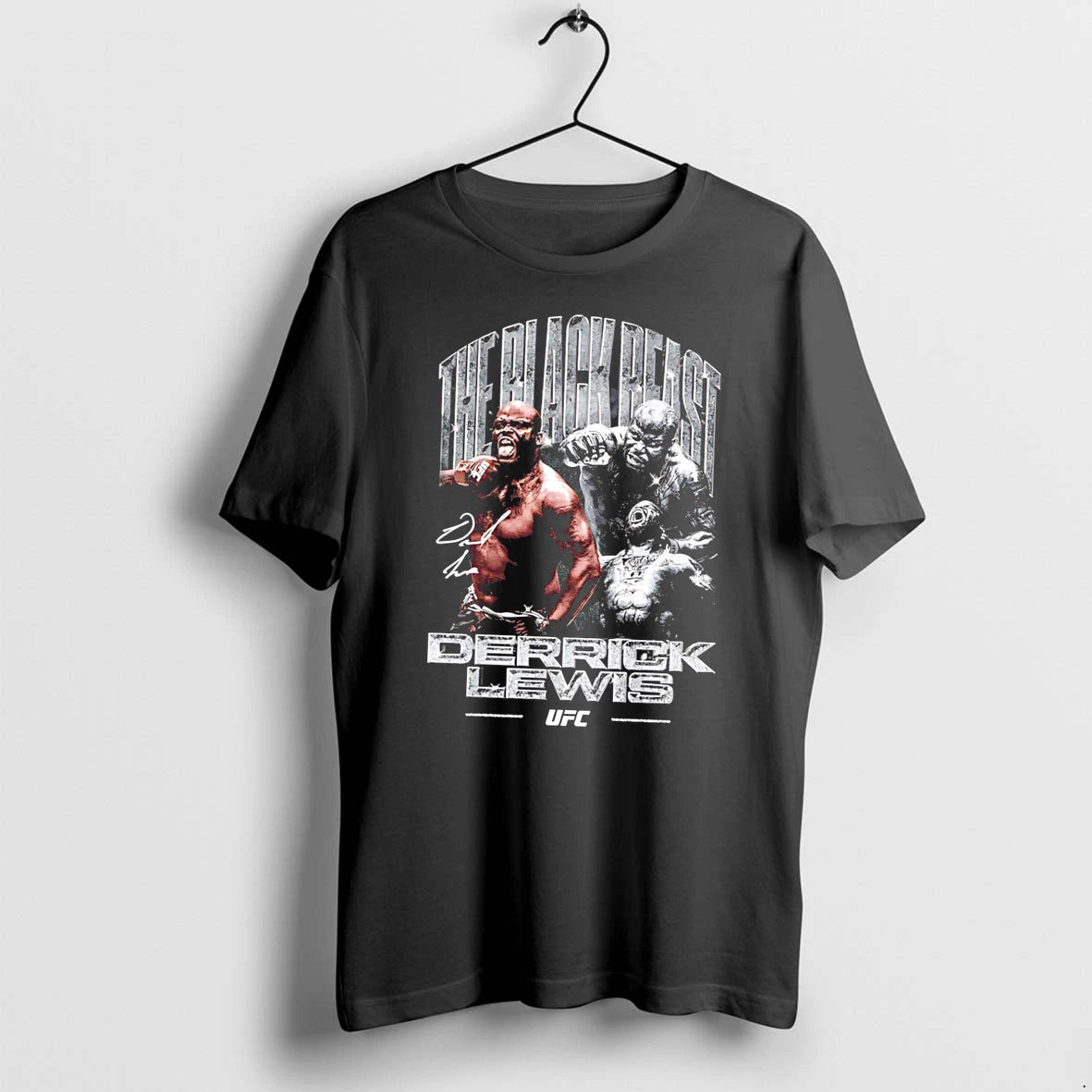 Officials Derrick Lewis The Black Reast Ufc Freedom 250 Graphic Tee Premium T Shirt