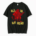 Officials Devil Playing Guitar All In My Head Premium T Shirt