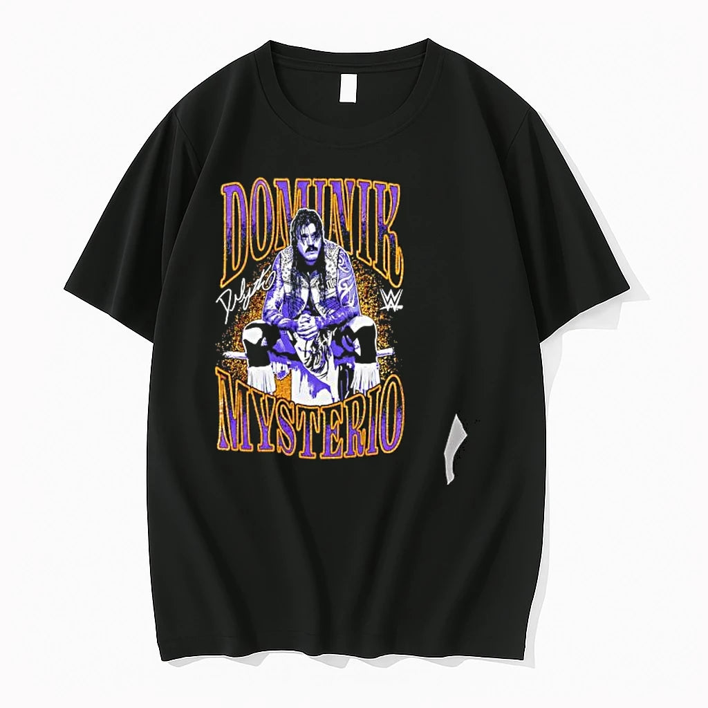 Officials Dominik Mysterio Wwe World Wrestling Entertainment Dominik Mysterio Premium T Shirt