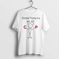 Officials Donald Trump Is A Racist C P Stick Figure Premium T Shirt