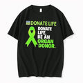 Officials Donate Life Be An Organ Donor Black Premium T Shirt