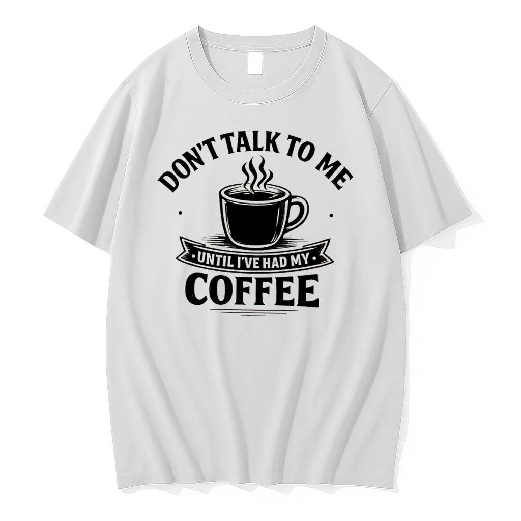 Officials Dont Talk To Me Until Ive Had My Coffee Doodle Tee