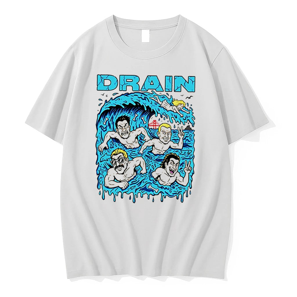 Officials Drain Band Butthole Surfers Caricature Tee Premium T Shirt