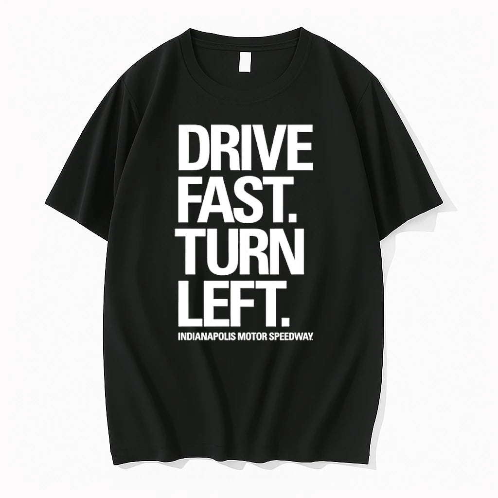 Officials Drive Fast Turn Left Indianapolis Motor Speedway Premium T Shirt