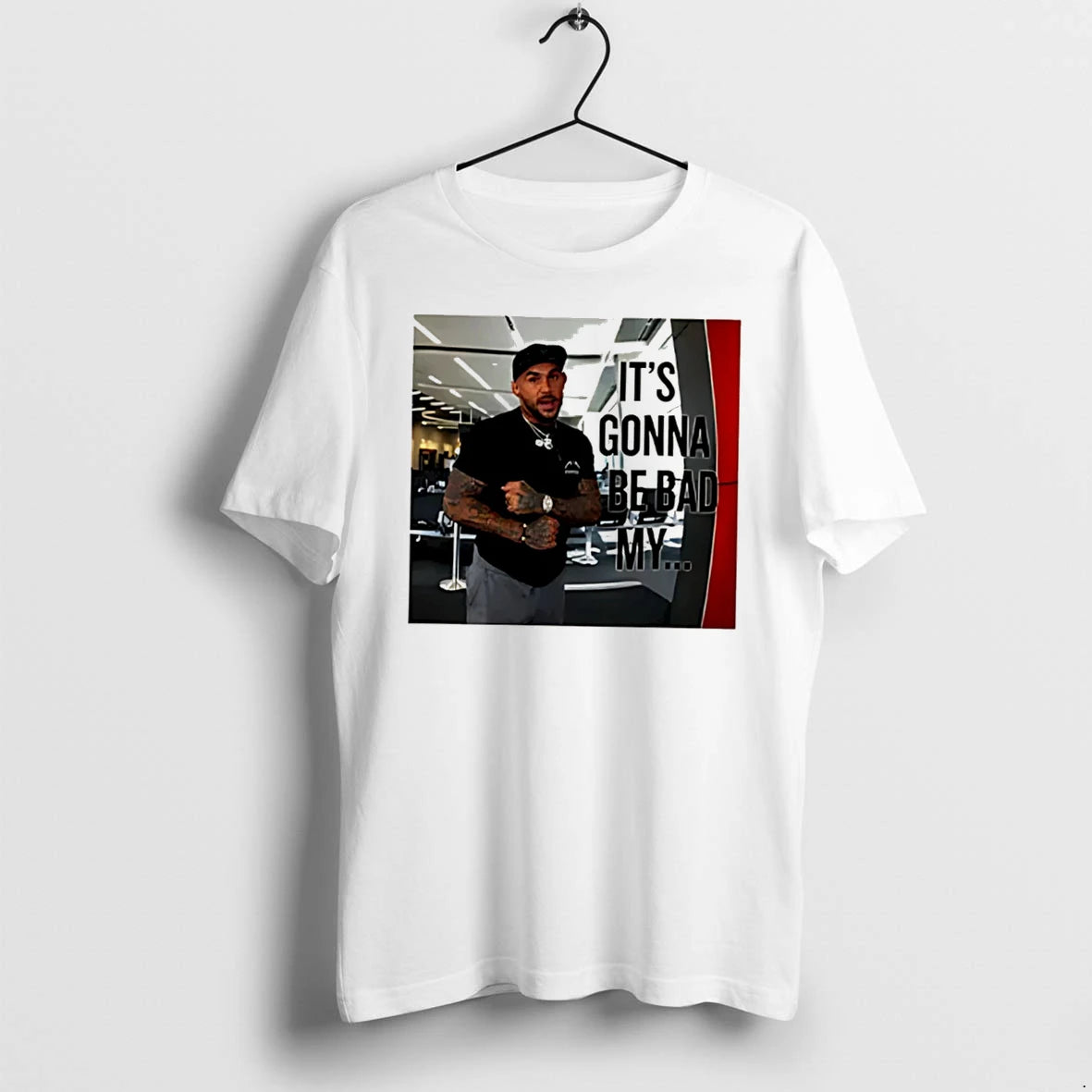 Officials Dustin Poirier Its Gonna Be Bad My Viral Quote Tee Premium T Shirt