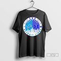 Officials Ems X Detroit Lions City Skyline Circle Logo T Shirts