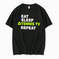 Officials Eat Sleep Tennis Tv Repeat Tee Premium T Shirt