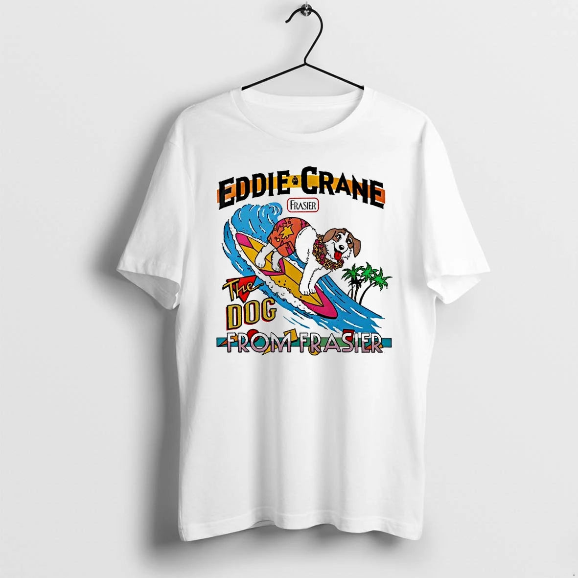 Officials Eddie Crane The Dog From Frasier Retro Premium T Shirt
