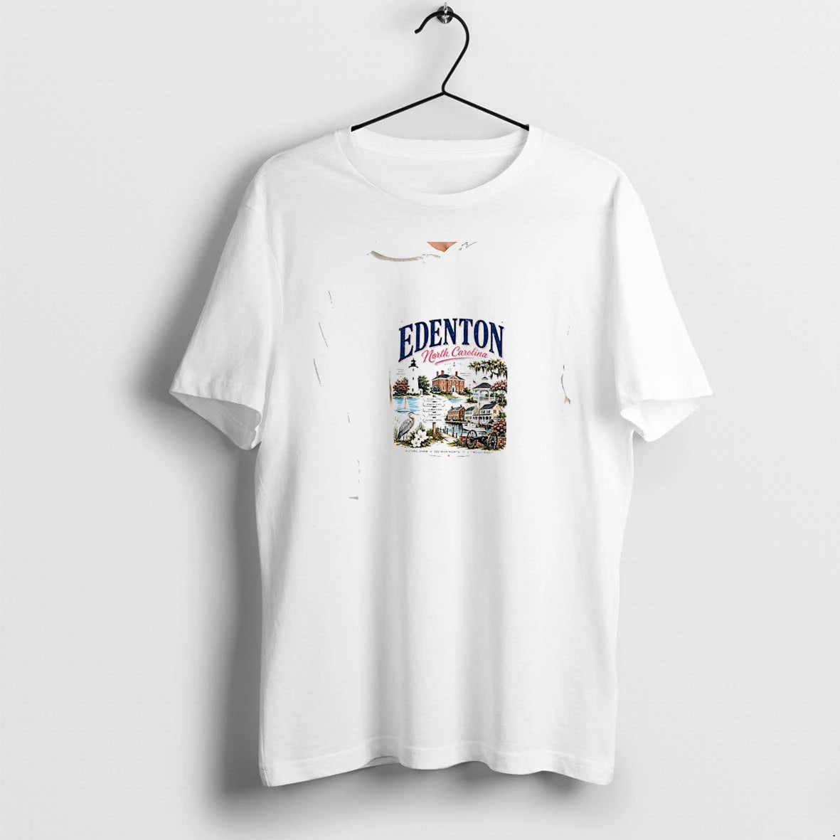 Officials Edenton North Carolina Lighthouse Historic Charm Southern Hospitality Timeless Beauty Premium T Shirt
