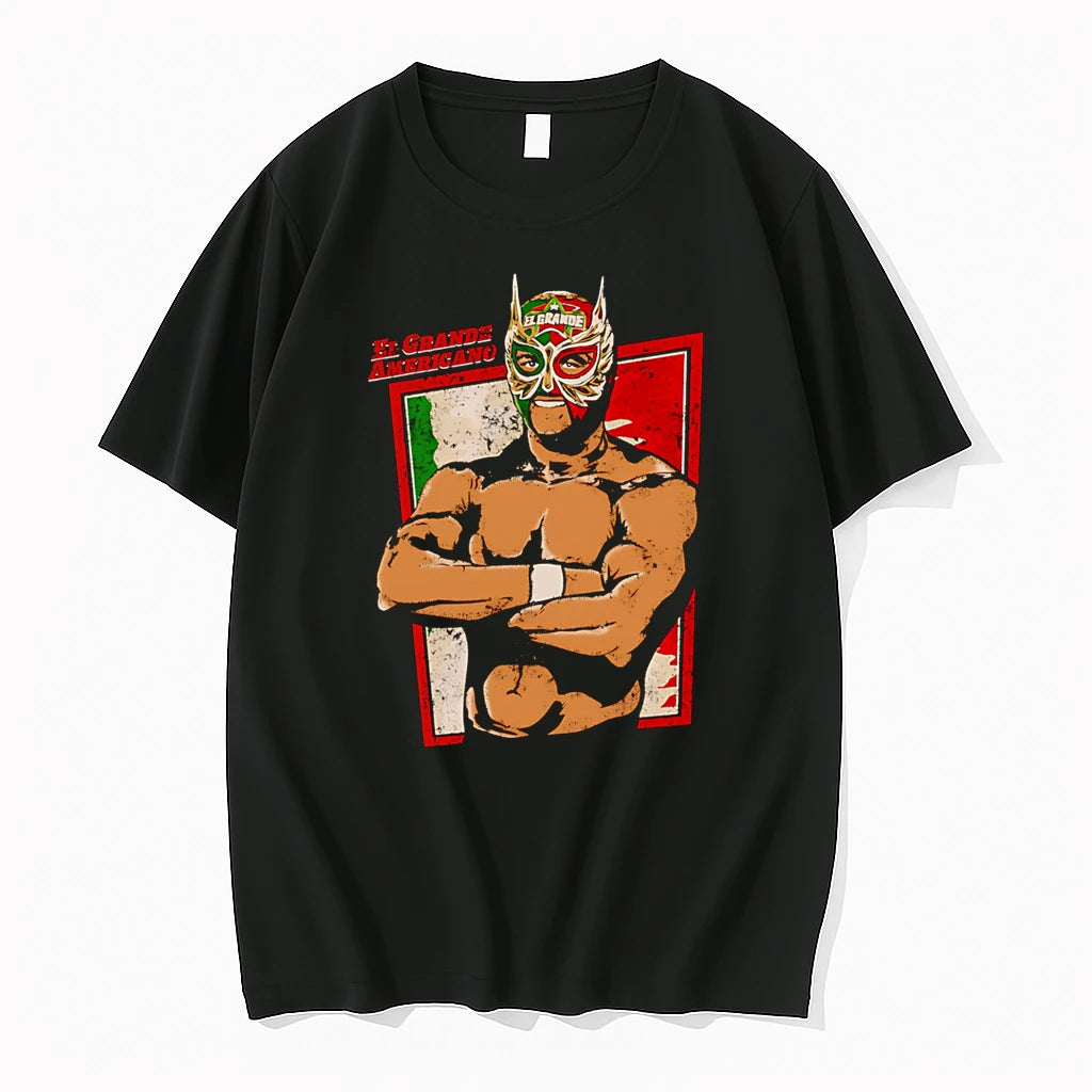 Officials El Grande Americano Lucha Libre Wrestler Premium T Shirt