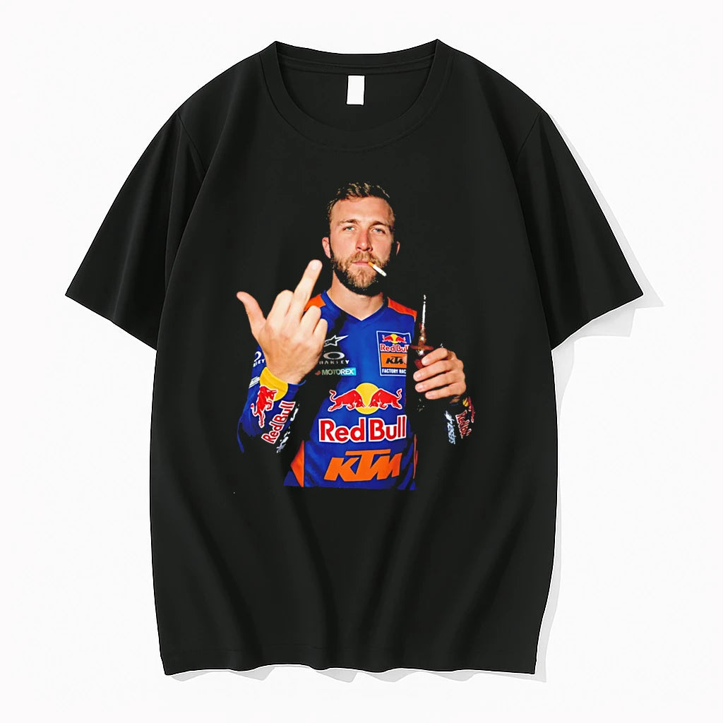 Officials Eli Tomac 2026 Factory Racing Rider Motocross Middle Finger Tee Premium T Shirt