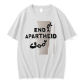 Officials End Apartheid With Broken Chains Symbol White Premium T Shirt