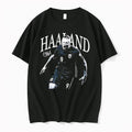 Officials Erling Haaland No 9 Norway National Team Signature Tee Premium T Shirt