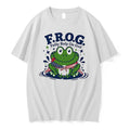 Officials Frog Fully Rely On God Patriotic Frog Tee Premium T Shirt
