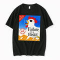 Officials Failure In A Biskit Old Nasty Crackers Failisco Chicken Tee Premium T Shirt