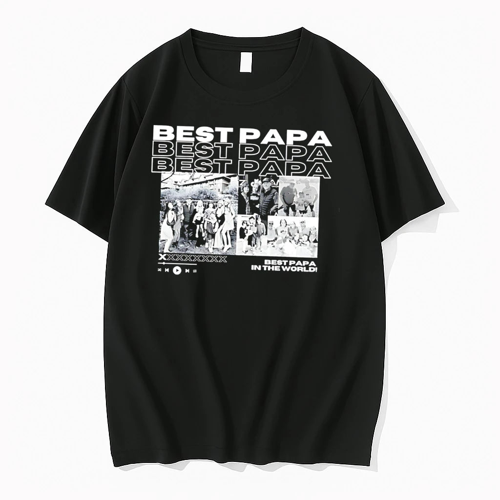 Officials Family Best Papa In The World Tee Premium T Shirt