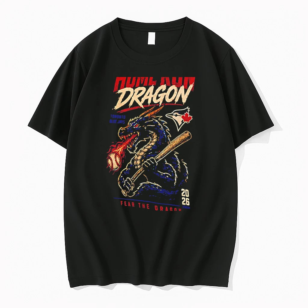 Officials Fear The Dragon Toronto Blue Jays 2026 Home Run Dragon Tee