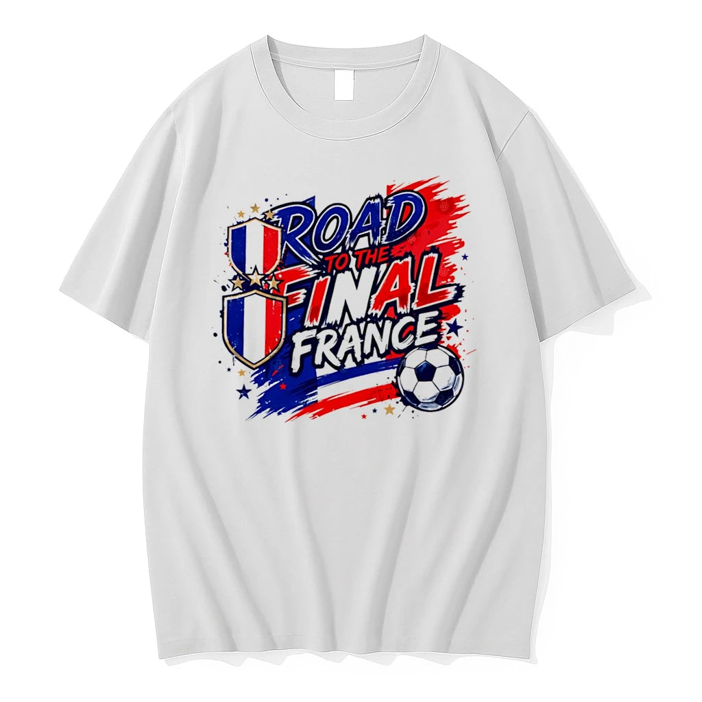 Officials France Road To The Final Soccer Football Tee Premium T Shirt
