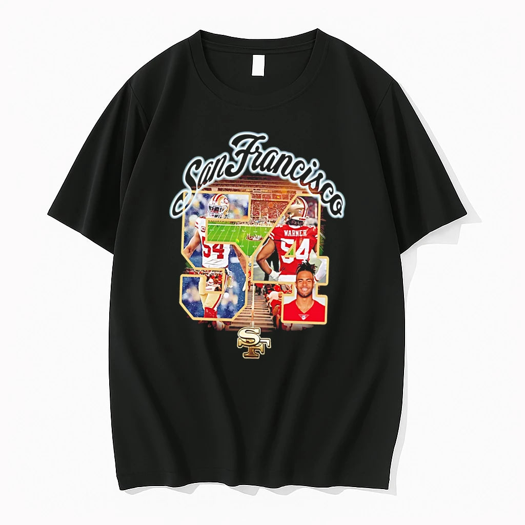 Officials Fred Warner San Francisco 49ers Collage Tee Premium T Shirt