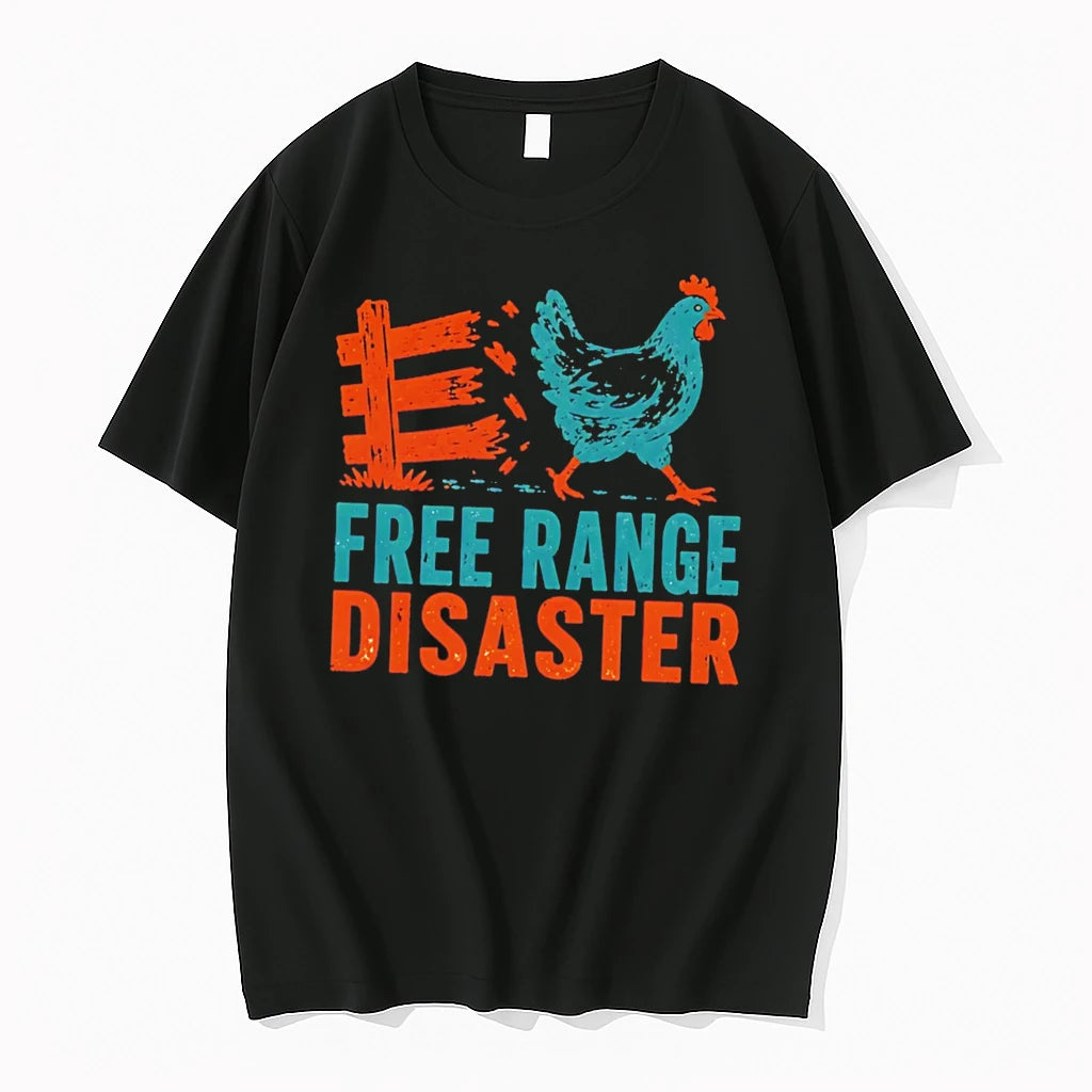 Officials Free Range Disaster Chicken Farm Tee Premium T Shirt