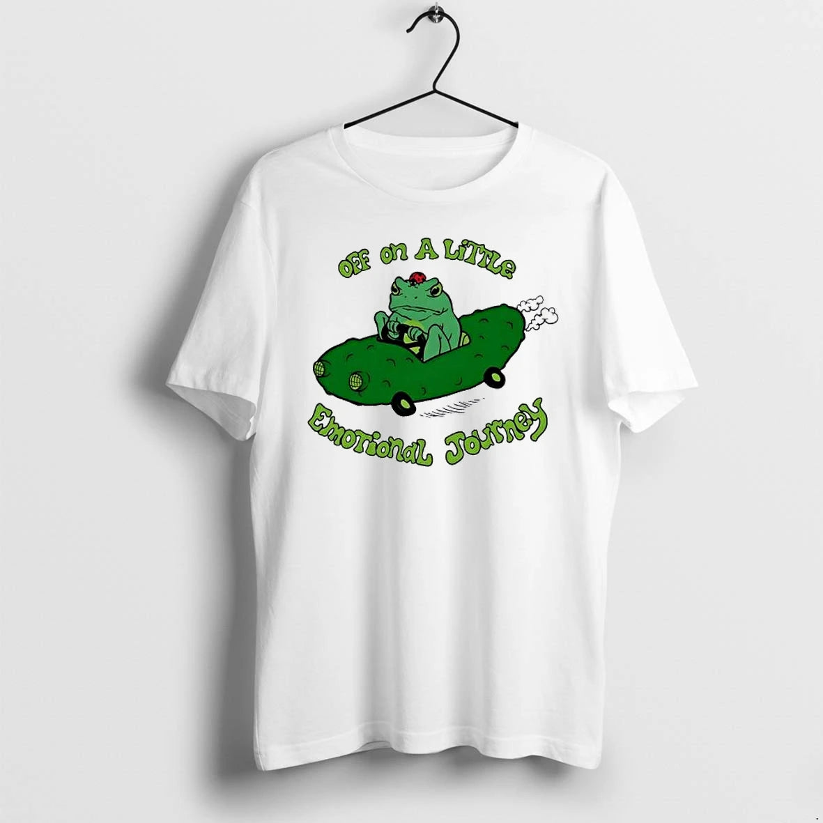 Officials Frog Off On A Little Emotional Journey Premium T Shirt