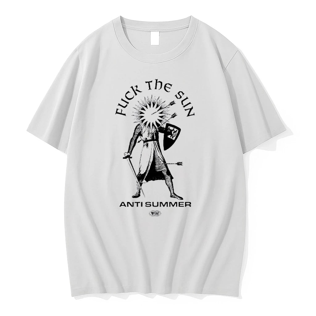Officials Fuck The Sun Anti Summer Branca Studio Premium T Shirt