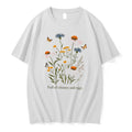 Officials Full Of Whimsy And Rage Floral Botanical Tee Premium T Shirt