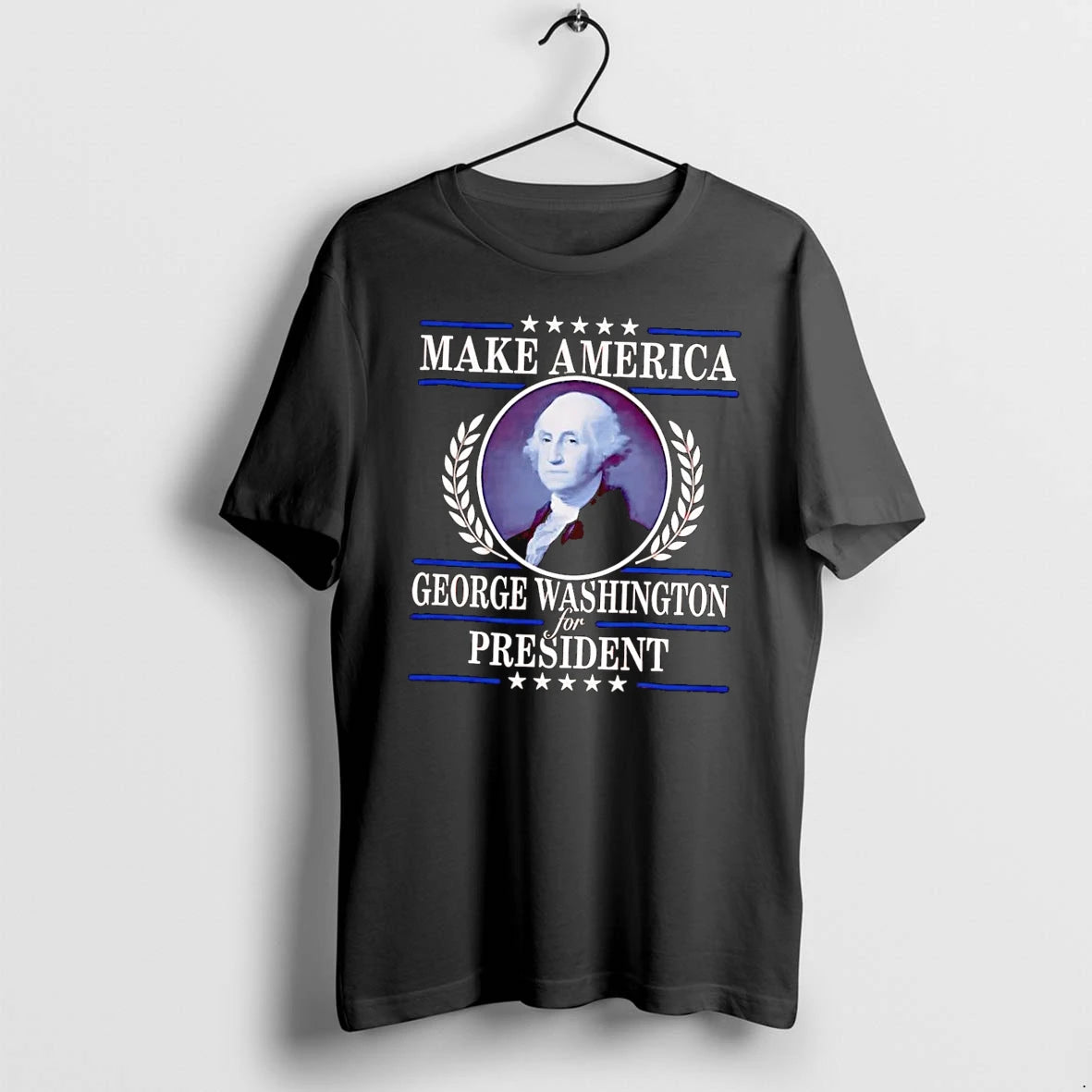 Officials George Washington Campaign Make America For President Black Premium T Shirt