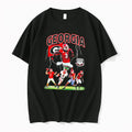 Officials Georgia Bulldogs Football Team Collage Featuring Players Tee Premium T Shirt