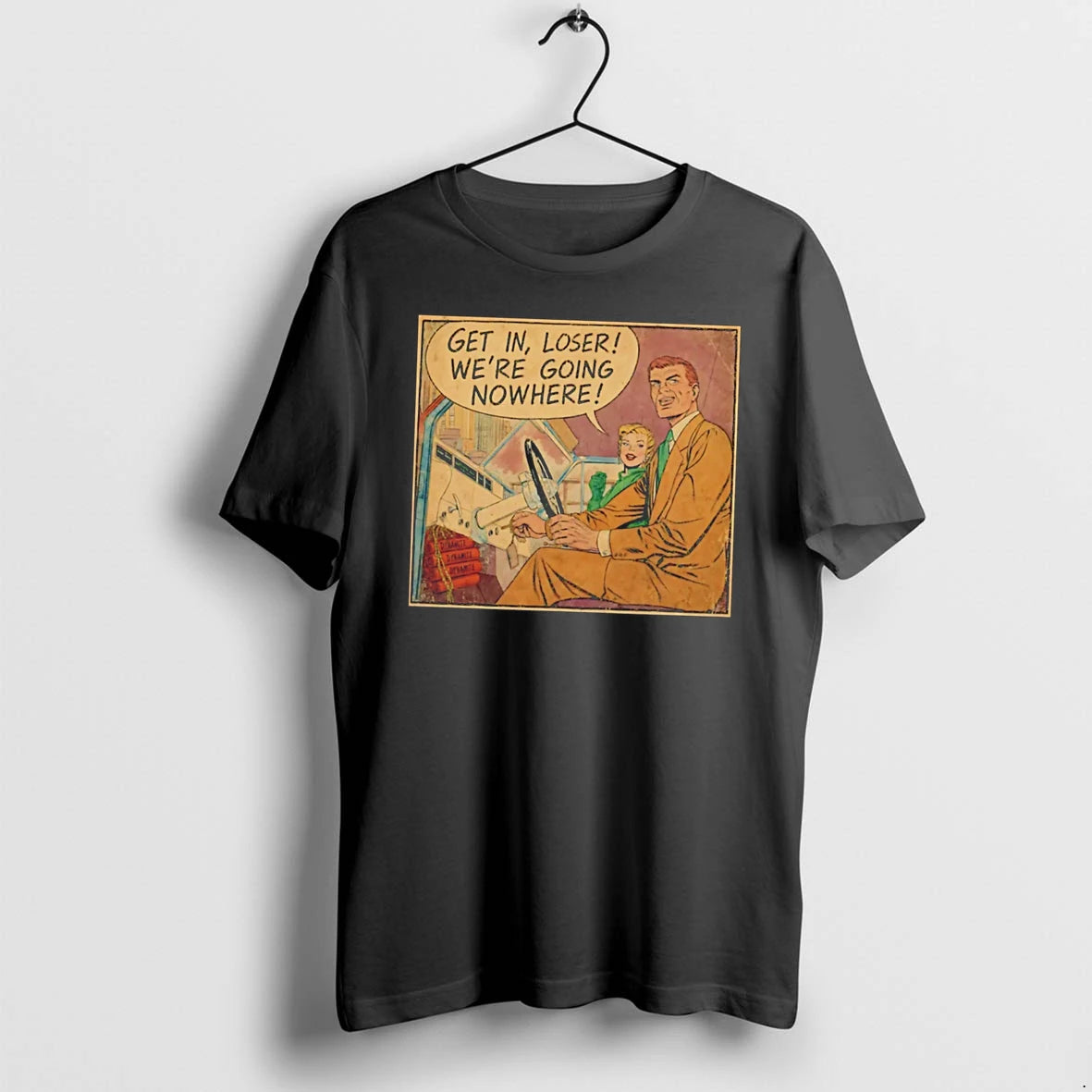 Officials Get In Loser Were Going Nowhere Dynamite Quote Comic Tee Premium T Shirt