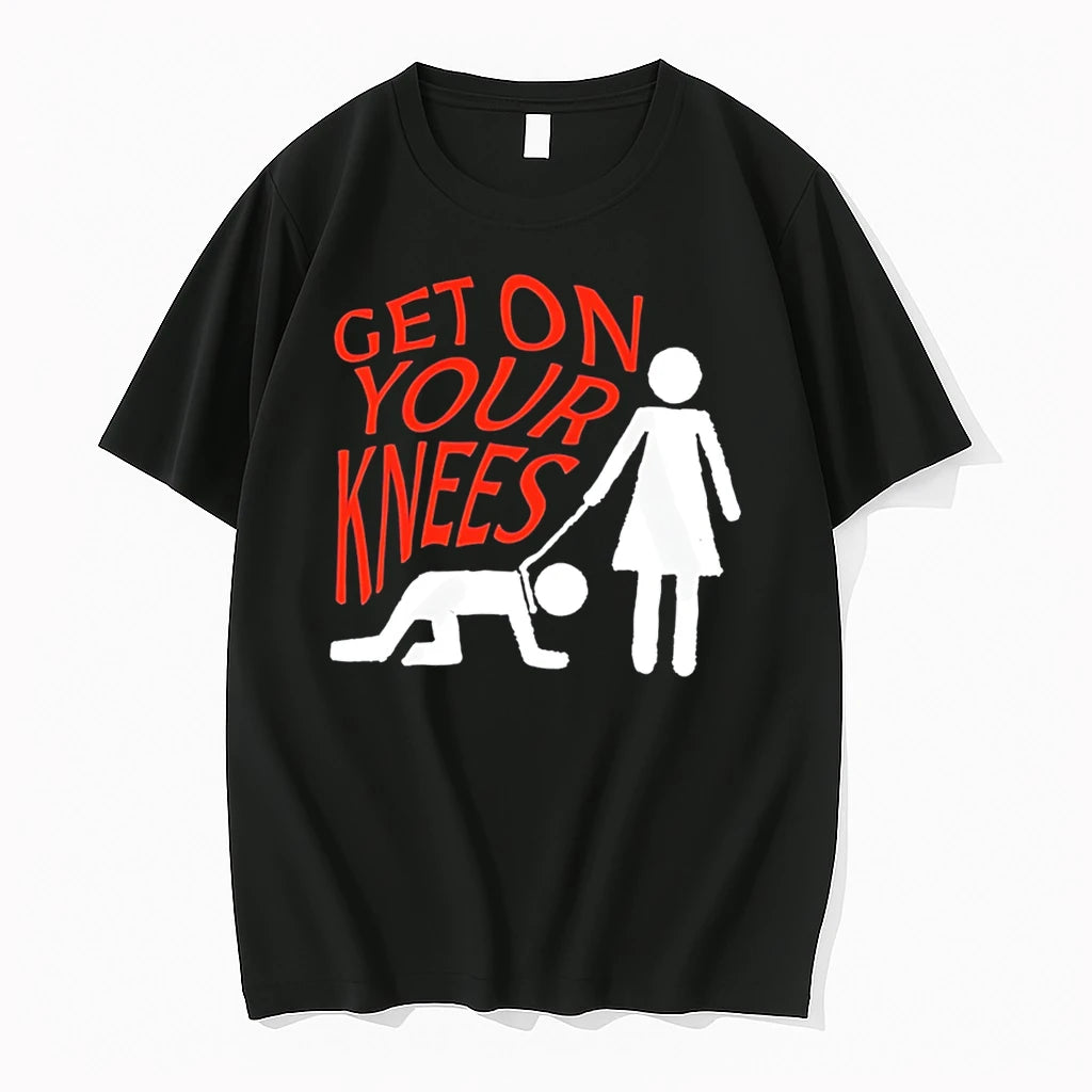 Officials Get On Your Knees Icon Funny Tee Premium T Shirt