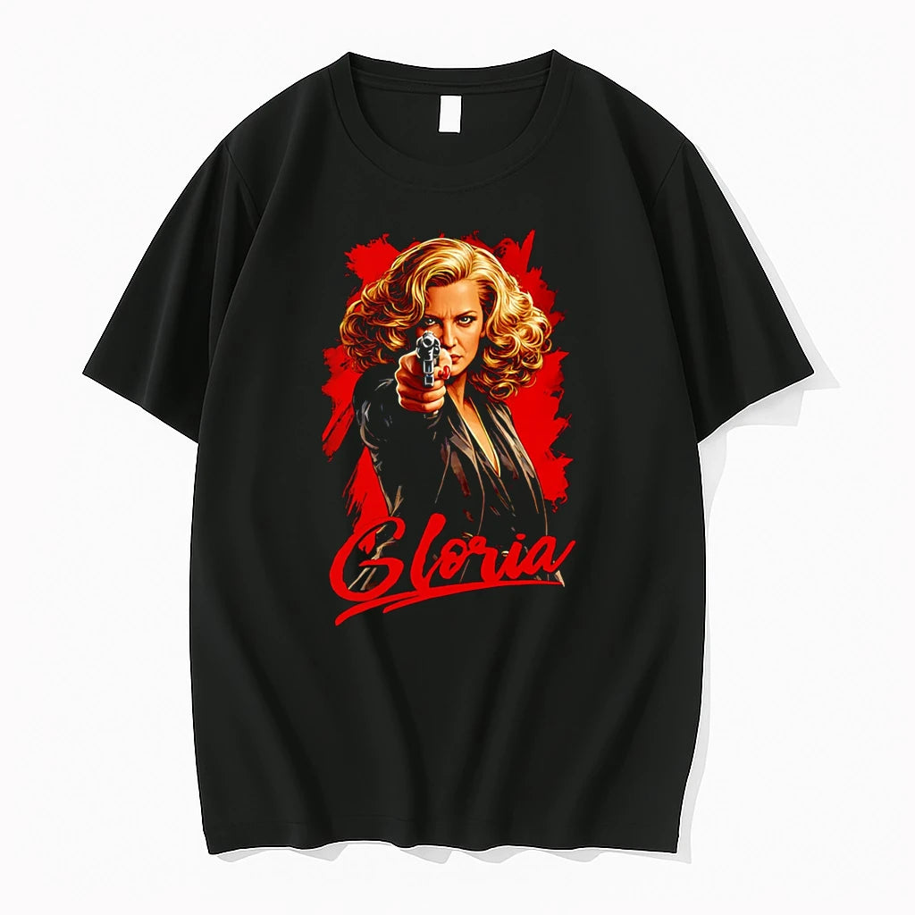 Officials Gloria Woman Pointing A Gun Premium T Shirt