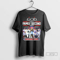 Officials God First Family Second Then Chicago Cubs Signature T Shirts