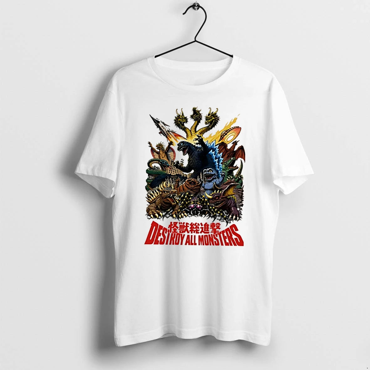 Officials Godzilla Destroy All Monsters Tee Premium T Shirt