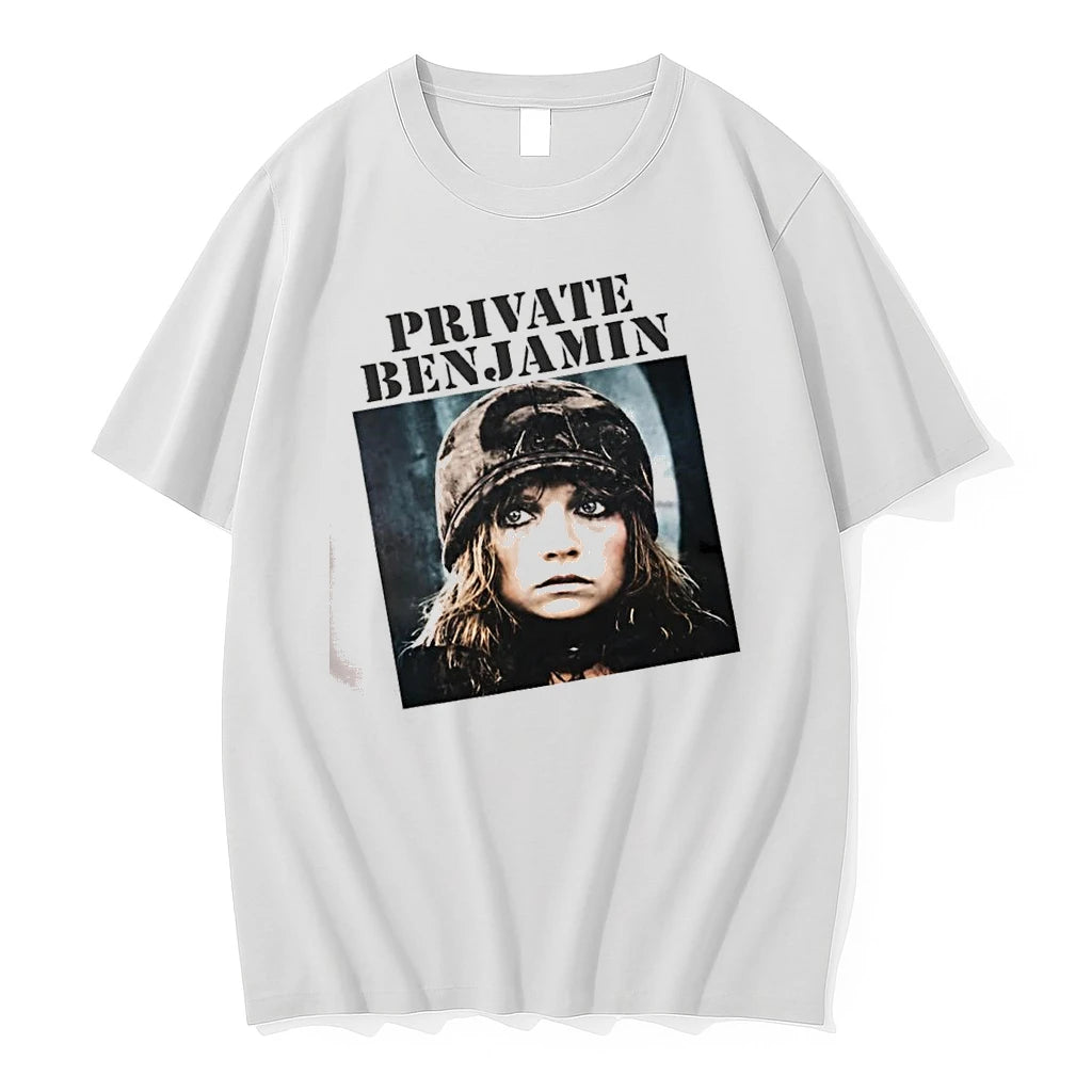 Officials Goldie Hawn Private Benjamin Film Character Premium T Shirt