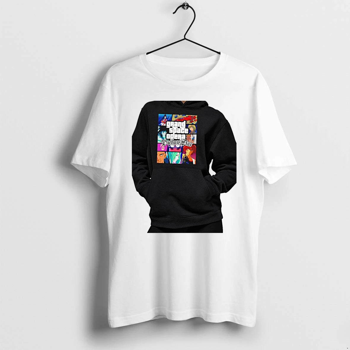 Officials Grand Space Opera Outlaw Star Gta Premium T Shirt