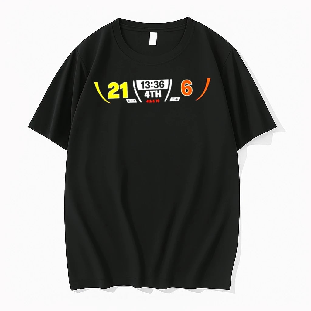 Officials Green Bay Packers Vs Cleveland Browns 21 6 Score Premium T Shirt
