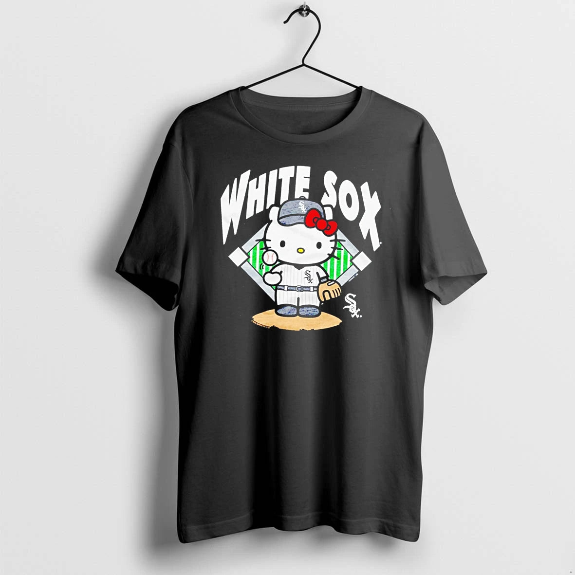 Officials Hello Kitty Chicago White Sox Mlb Player Cartoon Tee Premium T Shirt