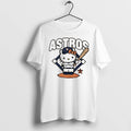 Officials Hello Kitty Houston Astros Batter Mlb Player Cartoon Tee Premium T Shirt
