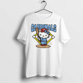 Officials Hello Kitty St Louis Cardinals Batter Up Mlb Player Cartoon Tee