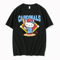 Officials Hello Kitty X St Louis Cardinals Batter Up Premium T Shirt