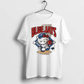 Officials Hello Kitty X Toronto Blue Jays Throw White Premium T Shirt