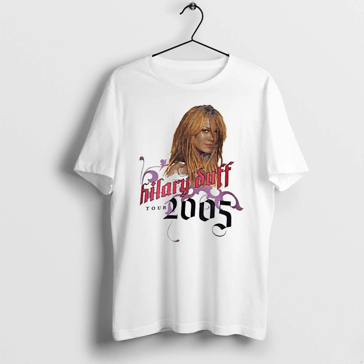 Officials Hilary Duff Tour 2005 Y2k Women Premium T Shirt