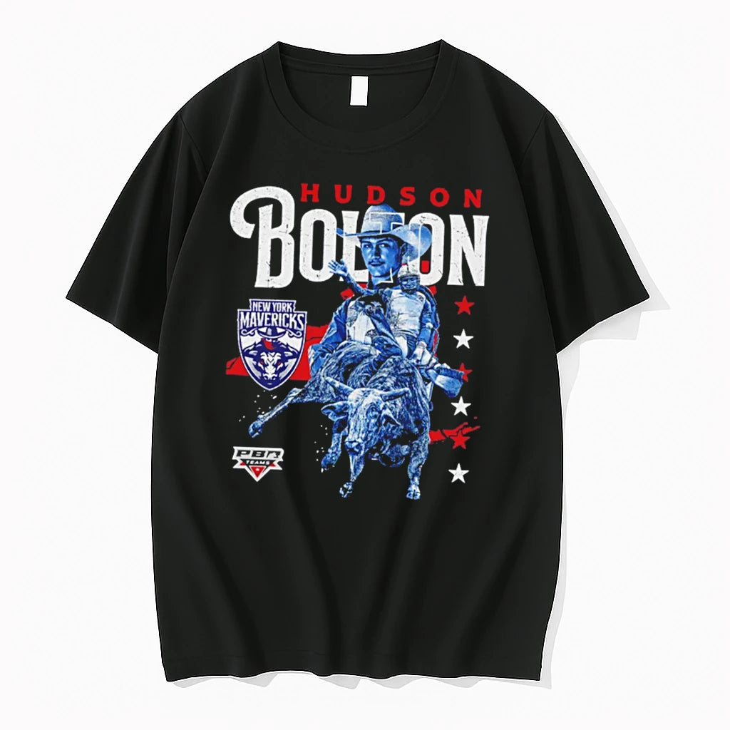 Officials Hudson Bolton New York Mavericks Pbr Teams Tee Premium T Shirt