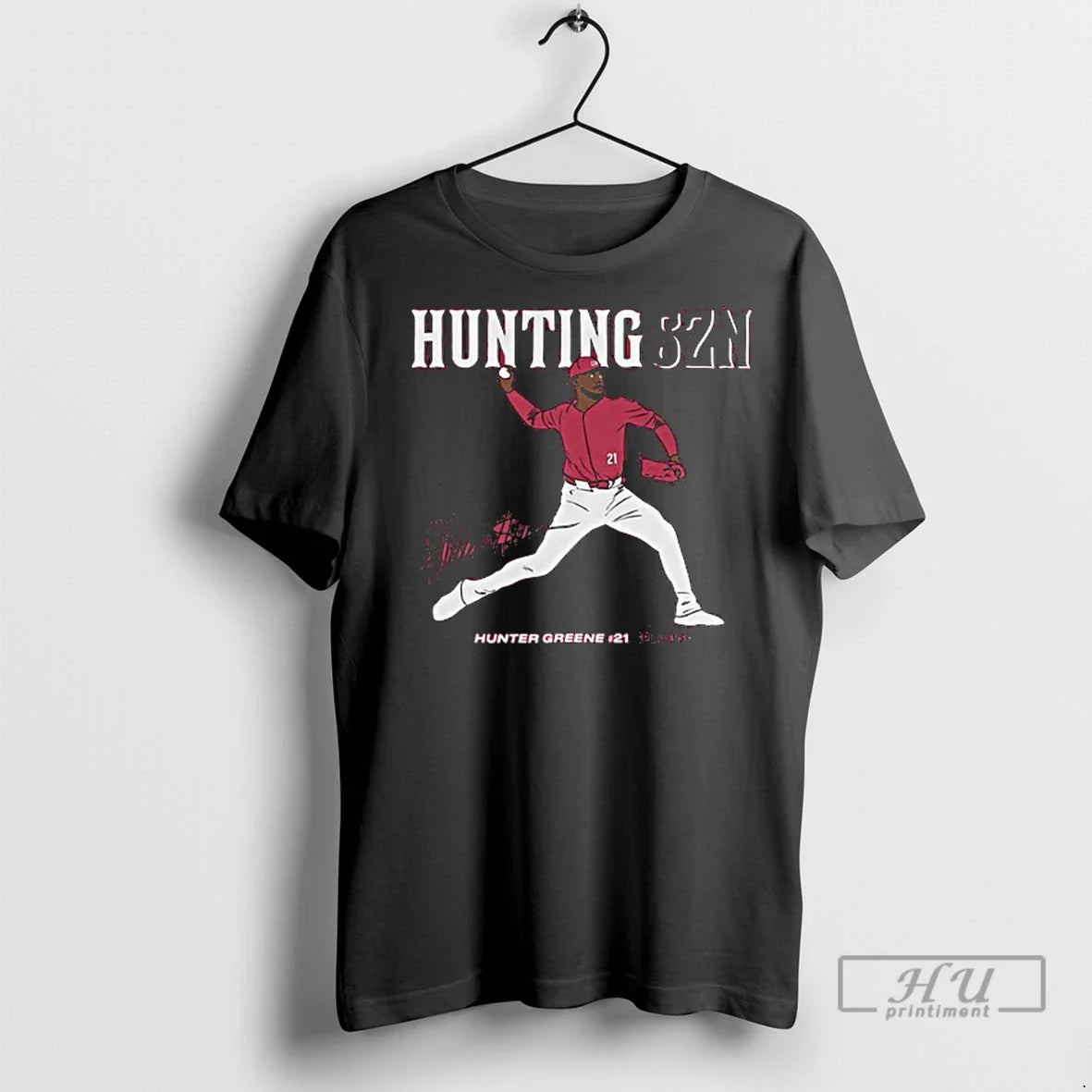 Officials Hunter Greene Reds Hunter Greene Szn T Shirts