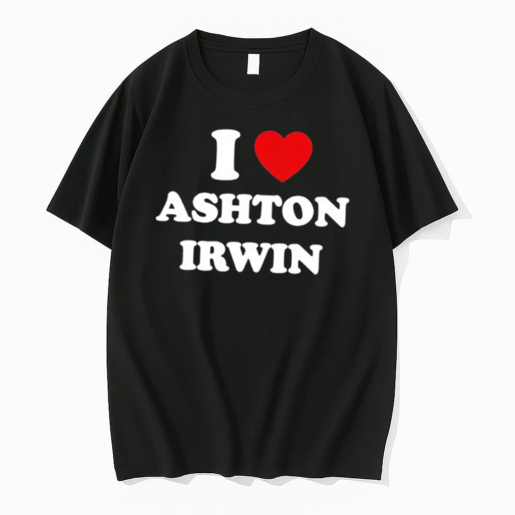 Officials I Love Ashton Irwin 5 Seconds Of Summer Tee Premium T Shirt