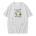Officials I Love Whores Horses Rainbow Meadow Premium T Shirt