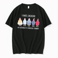 Officials I Raise Chickens Im Literally A Chicken Tender Tee Premium T Shirt