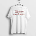 Officials I Flirt For Fun And Picnic When It Works Tee Premium T Shirt