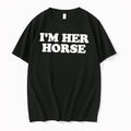 Officials Im Her Horse Text Tee Premium T Shirt